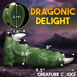 Large Dragon Claw Silicone Dildo 10 Large Dragon Claw Silicone Dildo -Boyz Shop AH394 03