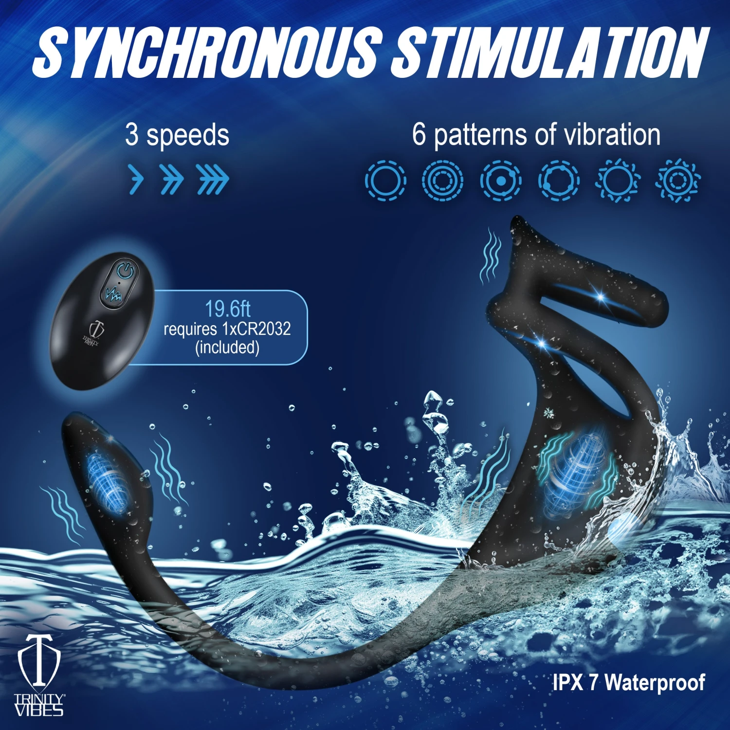 Vibrating Silicone Cock Ring And Anal Stimulator 4 Vibrating Silicone Cock Ring And Anal Stimulator - Image 4