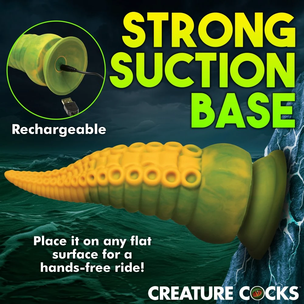 Monstropus 2.0 Vibrating Tentacle Silicone Dildo 7 Monstropus 2.0 Vibrating Tentacle Silicone Dildo - Image 7