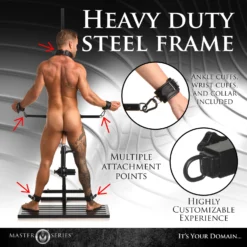 Master Series Ultimate Enforcer Forced Orgasm Tower With Sex Machine -Boyz Shop AH410 02 BZ