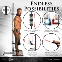 Master Series Ultimate Enforcer Forced Orgasm Tower With Sex Machine -Boyz Shop AH410 04 BZ