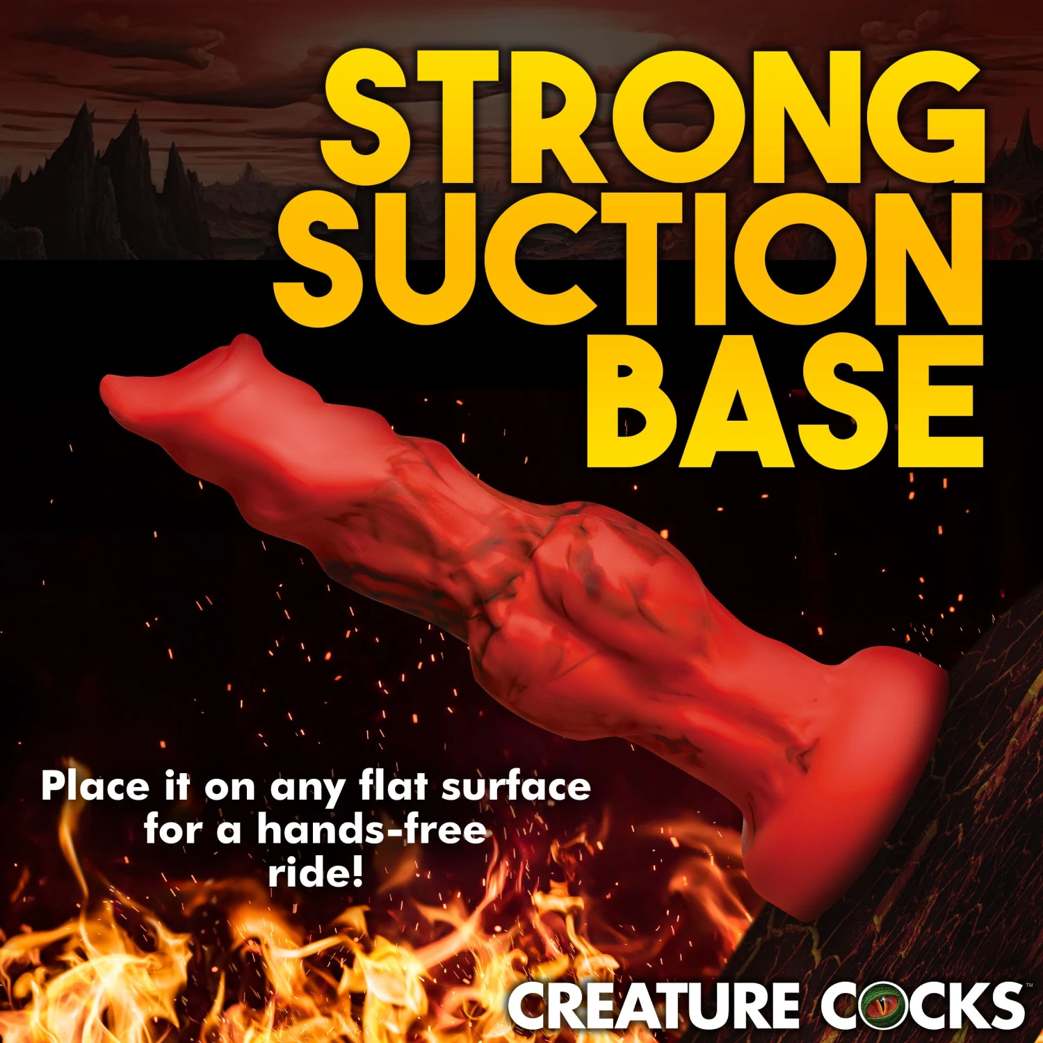 Fire Hound Silicone Dildo 7 Fire Hound Silicone Dildo - Image 7