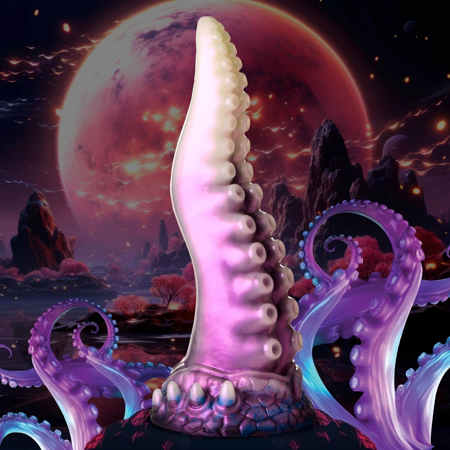 Astropus Tentacle Silicone Dildo 1 Astropus Tentacle Silicone Dildo