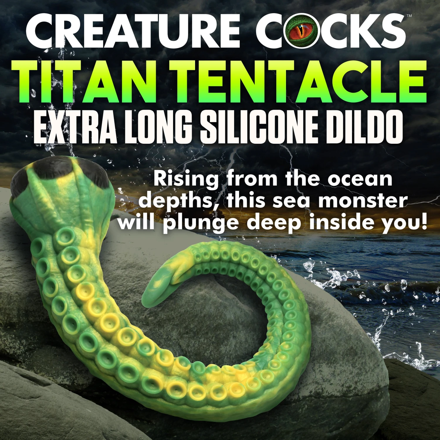 Titan Tentacle Extra Long Silicone Dildo 2 Titan Tentacle Extra Long Silicone Dildo - Image 2