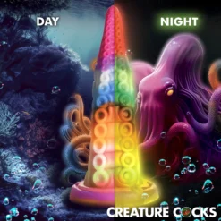 Luminoctopus Glow-In-The-Dark Tentacle Silicone Dildo -Boyz Shop AH444 04