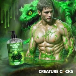 Creature Slime Water-Based Lubricant 9 Creature Slime Water-Based Lubricant -Boyz Shop AH455 16oz 08 M
