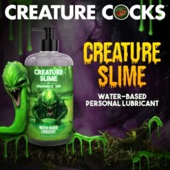 Creature Slime Water-Based Lubricant 13 Creature Slime Water-Based Lubricant -Boyz Shop AH455 16oz 01