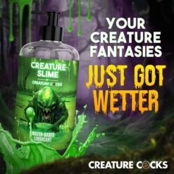 Creature Slime Water-Based Lubricant 11 Creature Slime Water-Based Lubricant -Boyz Shop AH455 16oz 02