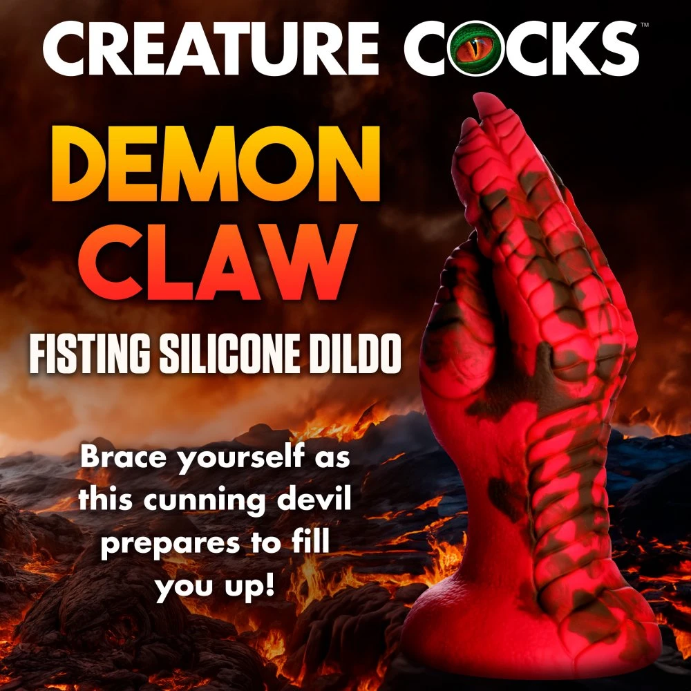 Demon Claw Fisting Silicone Dildo 2 Demon Claw Fisting Silicone Dildo - Image 2