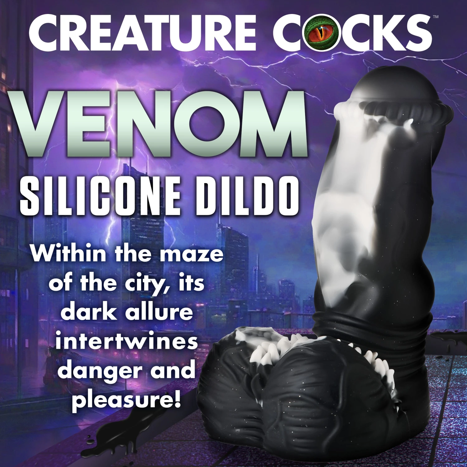 Venom Silicone Dildo 2 Venom Silicone Dildo - Image 2