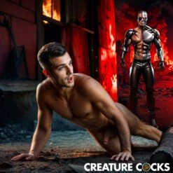 Cyborg Cock Thrusting & Vibrating Silicone Dildo 8 Cyborg Cock Thrusting & Vibrating Silicone Dildo -Boyz Shop AH484 01 BZ