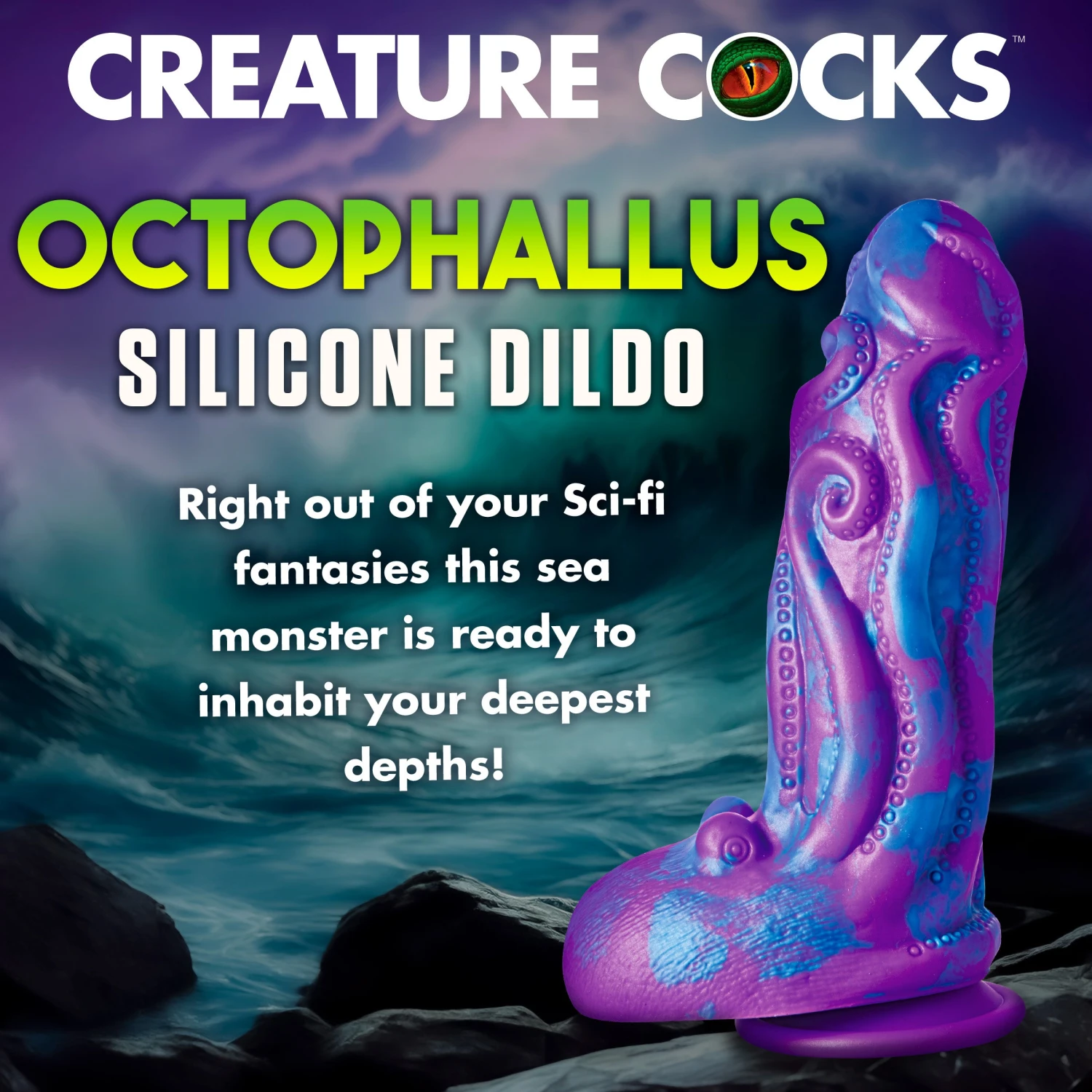 Octophallus Silicone Dildo 2 Octophallus Silicone Dildo - Image 2