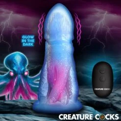 Cocktopus Deluxe Vibrating Silicone Dildo
