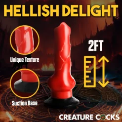 Giant Hell-Hound Canine 2ft Dildo -Boyz Shop AH511 03