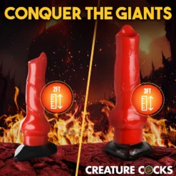 Giant Hell-Hound Canine 2ft Dildo -Boyz Shop AH511 05
