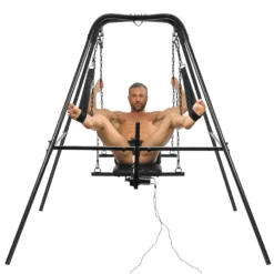 Master Series Throne Deluxe Adjustable Sling With Sex Machine