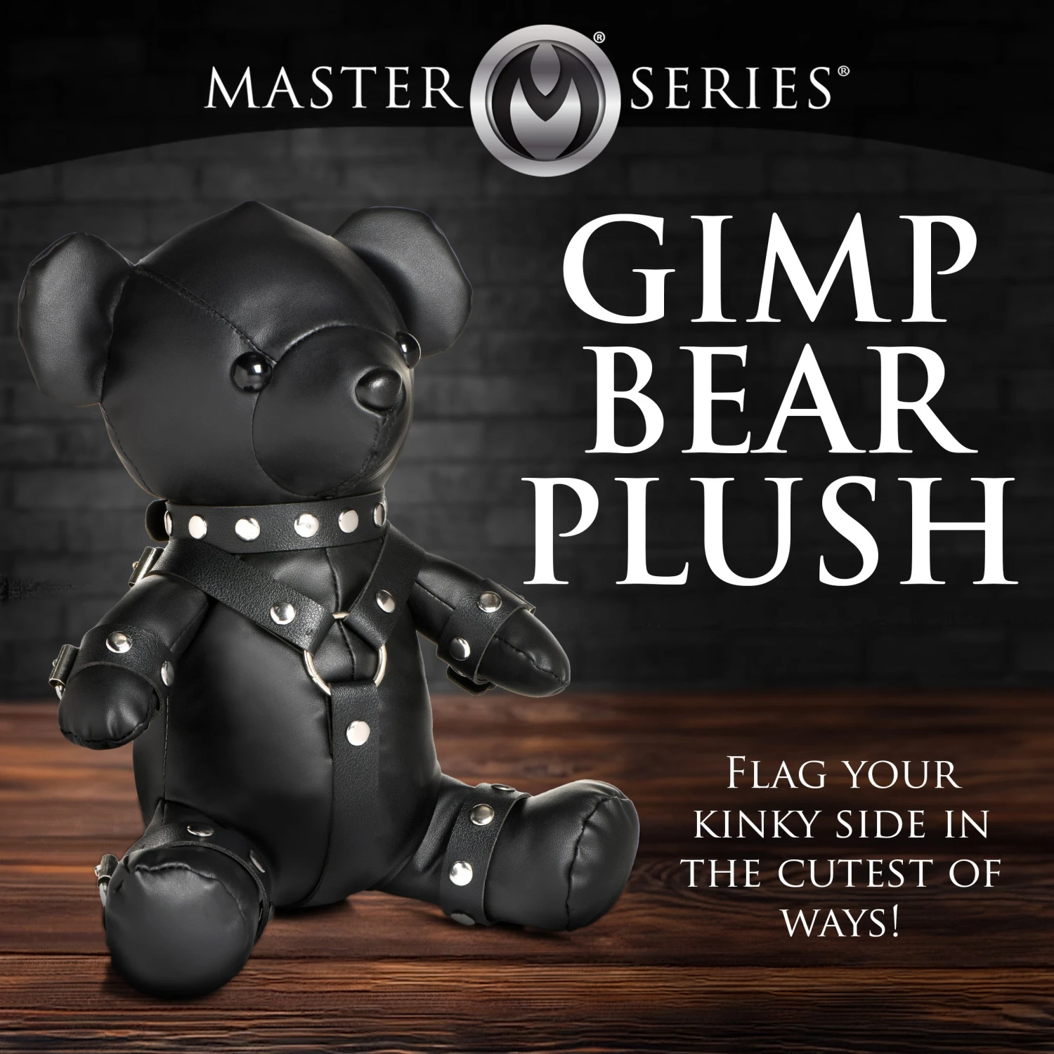 Master Series Gimp Teddy Bear 3 Master Series Gimp Teddy Bear - Image 3