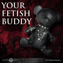 Master Series Gimp Teddy Bear 11 Master Series Gimp Teddy Bear -Boyz Shop AH521 Black 02