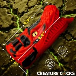 Dragon Tamer Silicone Stroker 11 Dragon Tamer Silicone Stroker -Boyz Shop AH541 RED 03