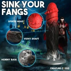 Count Cockula Silicone Dildo 7 Count Cockula Silicone Dildo -Boyz Shop AH550 03