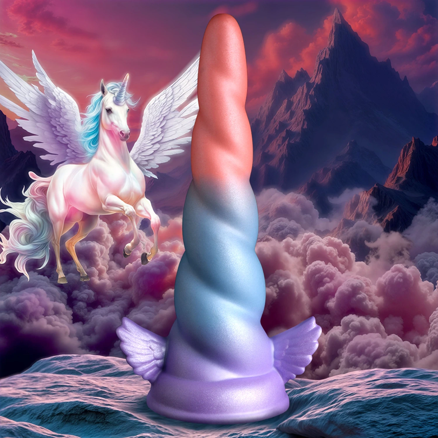 Dream Rider Silicone Dildo 1 Dream Rider Silicone Dildo
