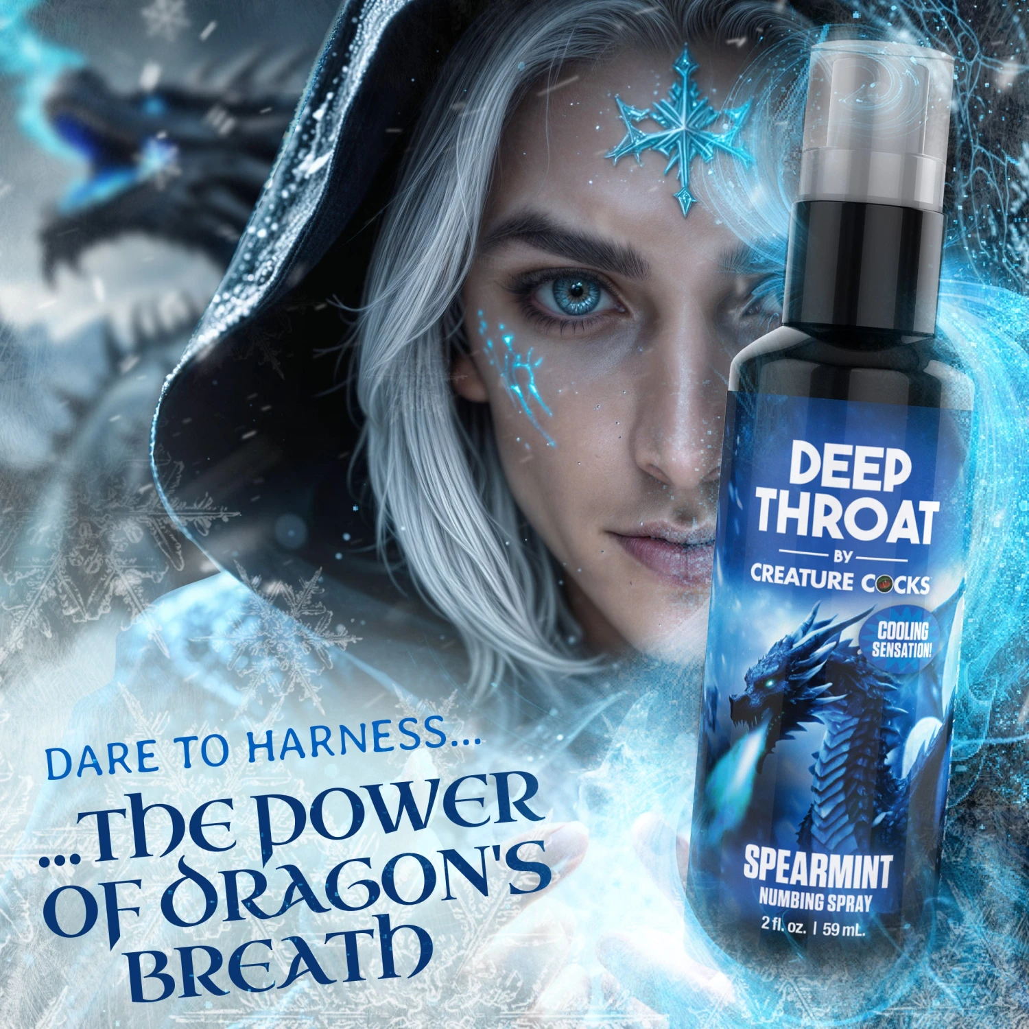 Deep Throat Spearmint Numbing Spray 2 Deep Throat Spearmint Numbing Spray - Image 2