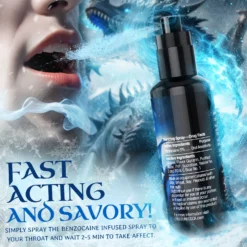 Deep Throat Spearmint Numbing Spray 10 Deep Throat Spearmint Numbing Spray -Boyz Shop AH581 SPEAR 04 M