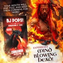 BJ Pops Warming Oral Sex Candy 8 BJ Pops Warming Oral Sex Candy -Boyz Shop AH583 CINN M 03