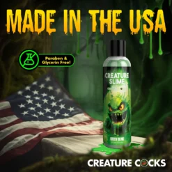 Green Creature Slime Water-Based Lubricant -Boyz Shop AH586 8oz 04