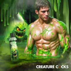 Green Creature Slime Water-Based Lubricant -Boyz Shop AH586 8oz 08 M