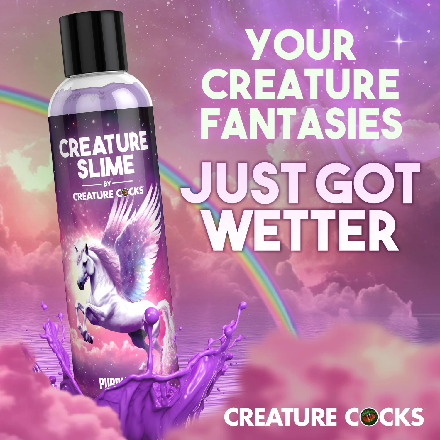 Purple Creature Slime Water-Based Lubricant 4 Purple Creature Slime Water-Based Lubricant - Image 4