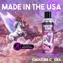 Purple Creature Slime Water-Based Lubricant 12 Purple Creature Slime Water-Based Lubricant -Boyz Shop AH587 8oz 04