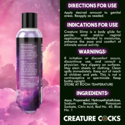 Purple Creature Slime Water-Based Lubricant 13 Purple Creature Slime Water-Based Lubricant -Boyz Shop AH587 8oz 07