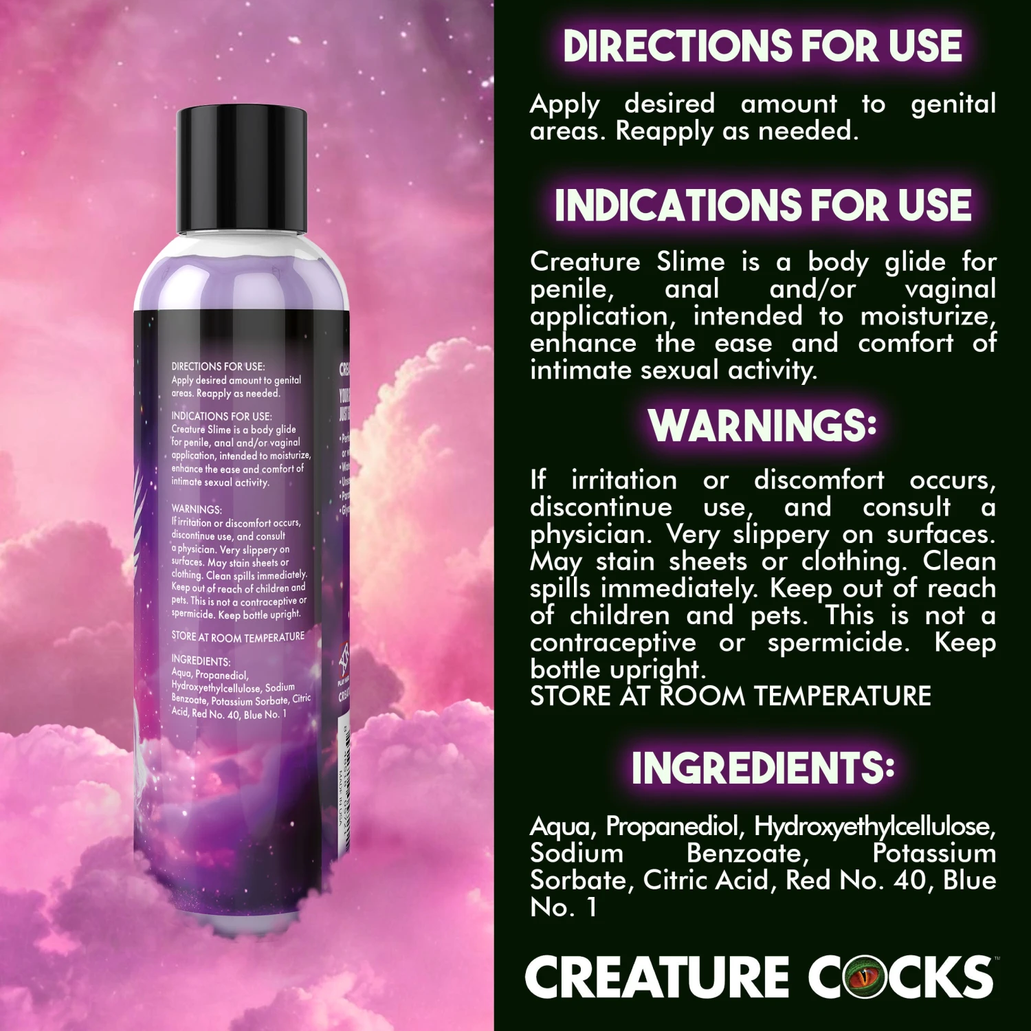 Purple Creature Slime Water-Based Lubricant 6 Purple Creature Slime Water-Based Lubricant - Image 6