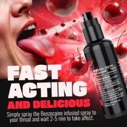 Deep Throat Cherry Numbing Spray 9 Deep Throat Cherry Numbing Spray -Boyz Shop AH588 CHERRY 04 M