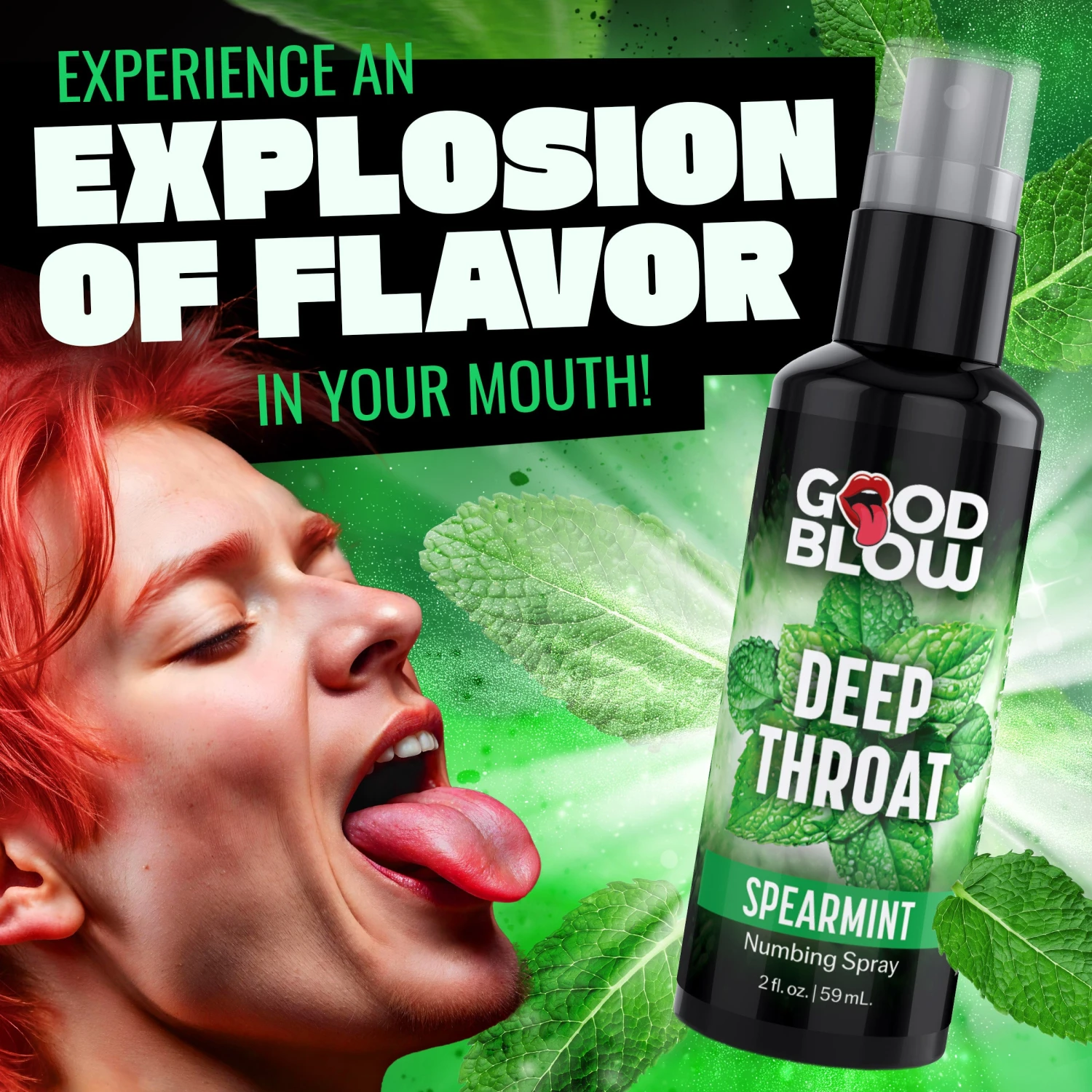 Deep Throat Mint Numbing Spray 2 Deep Throat Mint Numbing Spray - Image 2
