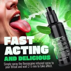 Deep Throat Mint Numbing Spray 9 Deep Throat Mint Numbing Spray -Boyz Shop AH588 SPEAR 04 M