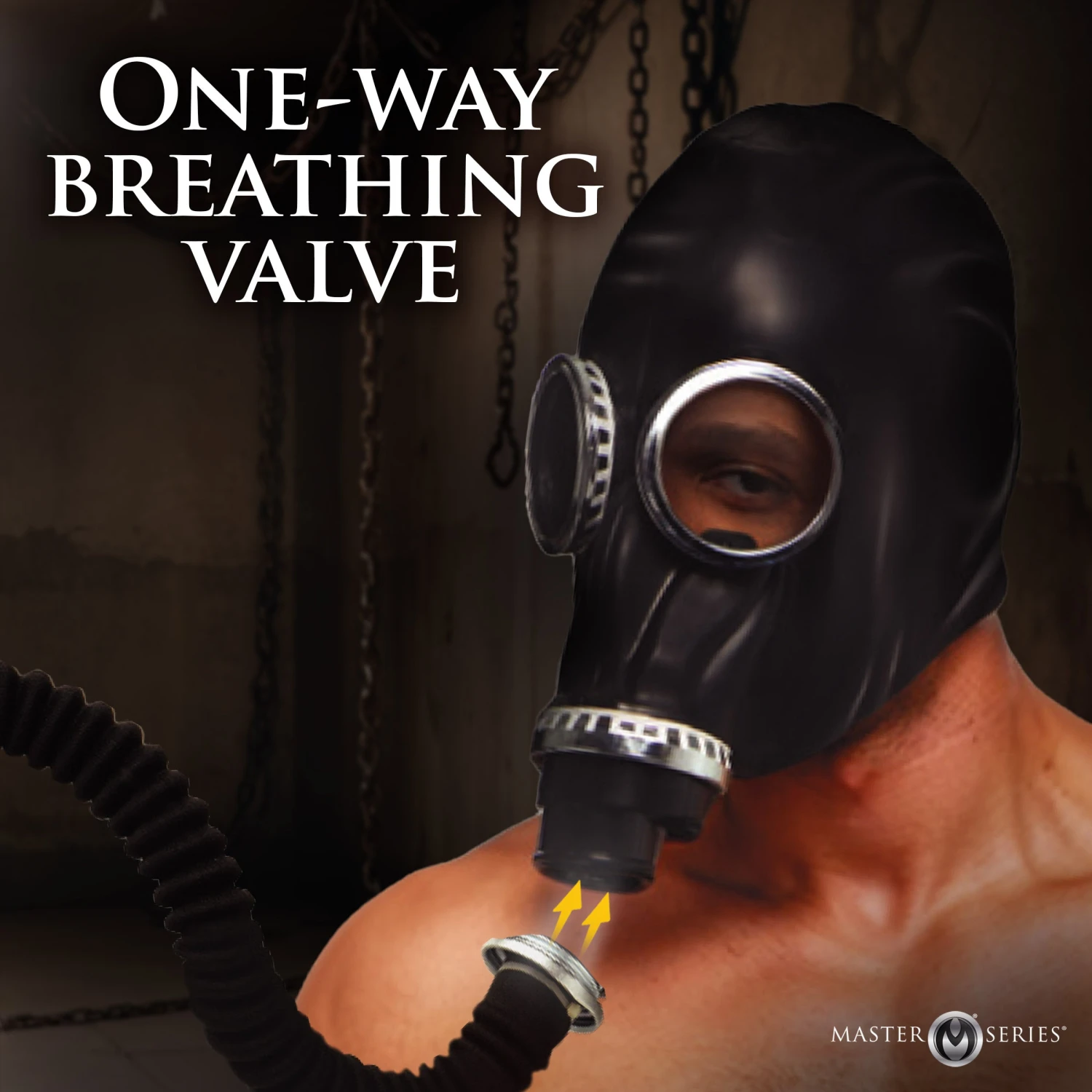Master Series Dark Inhaler Gas Mask With Bottle 3 Master Series Dark Inhaler Gas Mask With Bottle - Image 3