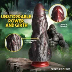 King Kong Silicone Dildo 8 King Kong Silicone Dildo -Boyz Shop AH605 03