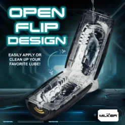 Pleasure Grip Sucking & Vibrating Masturbator -Boyz Shop AH608 02