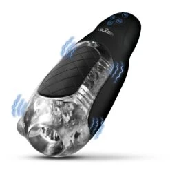 Pleasure Grip Sucking & Vibrating Masturbator -Boyz Shop AH608 AMZN MAIN