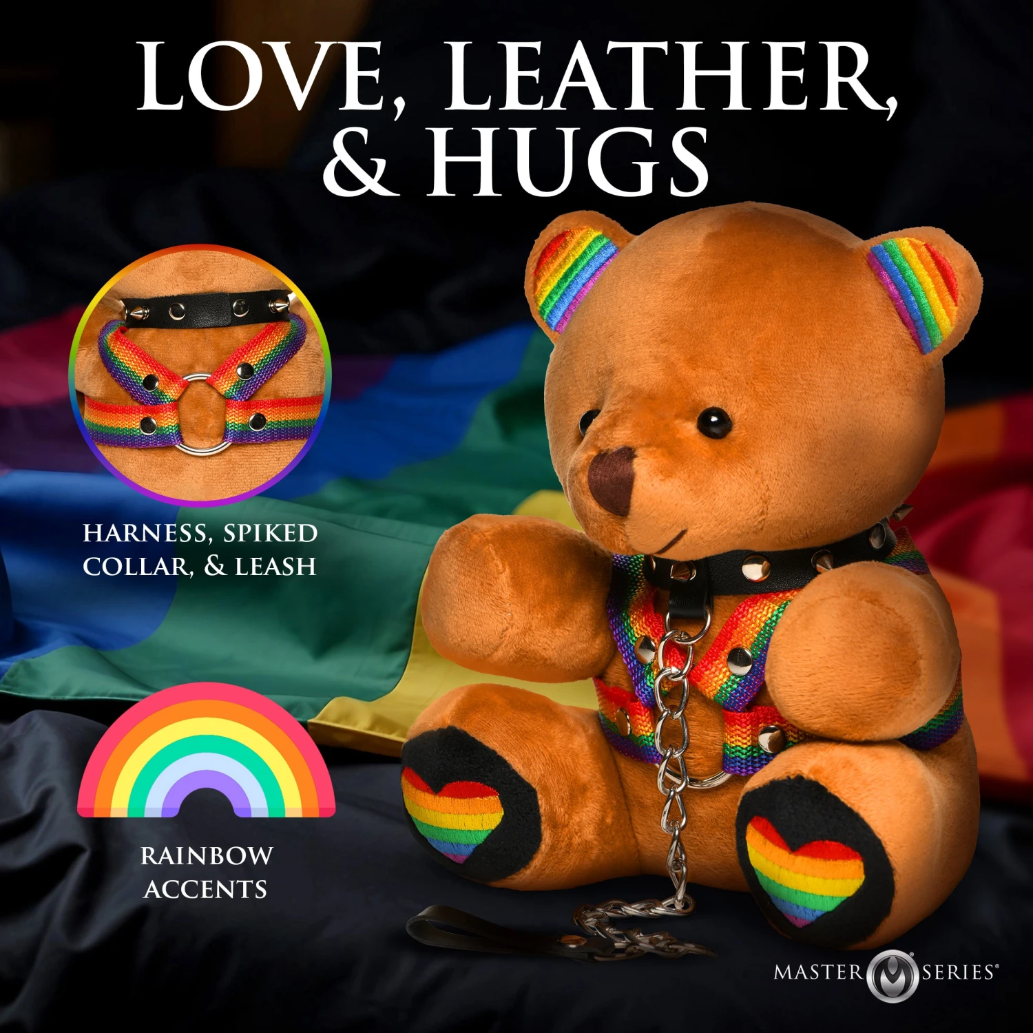 Master Series Pride Bear 3 Master Series Pride Bear - Image 3