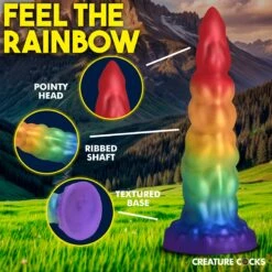 Magic Rider Unicorn Silicone Dildo 8 Magic Rider Unicorn Silicone Dildo -Boyz Shop AH619 03