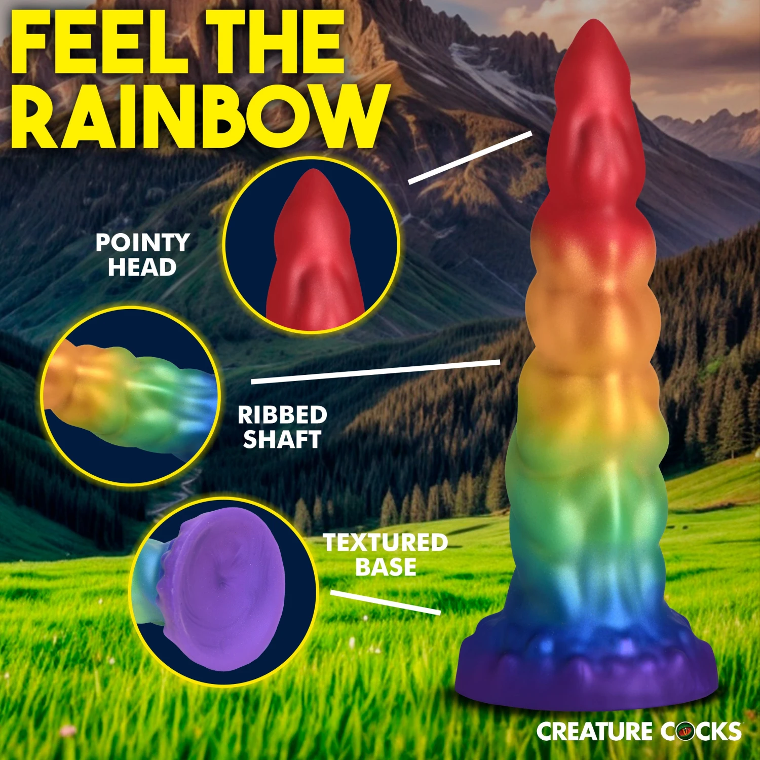 Magic Rider Unicorn Silicone Dildo 3 Magic Rider Unicorn Silicone Dildo - Image 3