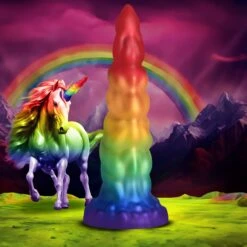 Magic Rider Unicorn Silicone Dildo 11 Magic Rider Unicorn Silicone Dildo -Boyz Shop AH619 STD MAIN