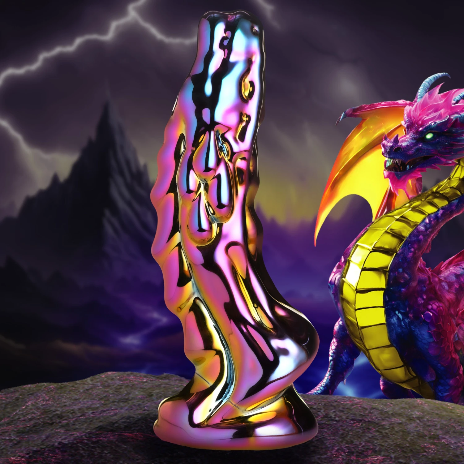 Dragon Glass Glass Dildo 1 Dragon Glass Glass Dildo