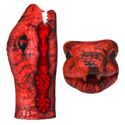 Serpentine Stroker Silicone Masturbator 13 Serpentine Stroker Silicone Masturbator -Boyz Shop AH629 Red MAIN2