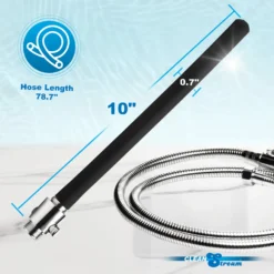 EZ-Flow Silicone Shower Enema Set -Boyz Shop AH631 02