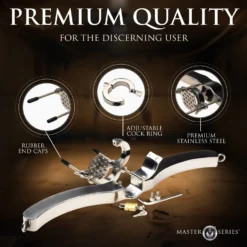 Master Series Stainless Steel Humbler With Ball Crusher -Boyz Shop AH635 03