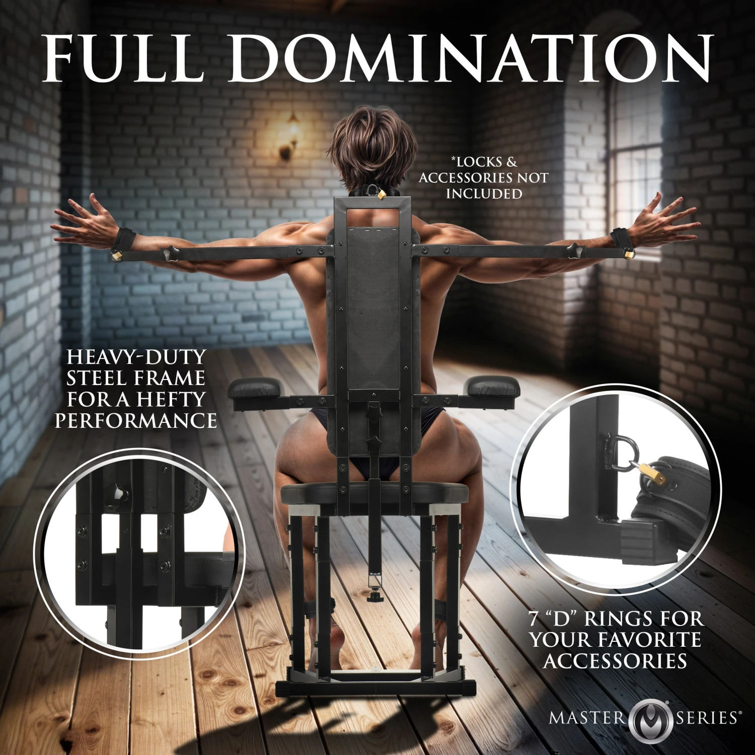 Master Series Enforcer Chair With Sex Machine 4 Master Series Enforcer Chair With Sex Machine - Image 4